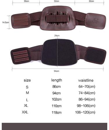 Premium Leather Lumbar Support Cushion | Back Pain Relief for Herniated Discs - Breathable Waist Belt for Men & Women - Buy Online on GoSupps.com
