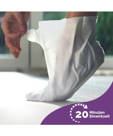 Scholl EC Intensive Nourishing Foot Mask - Lavender Oil - Hydrating Care - 6 Pairs of Disposable Socks - International Shipping - Buy Online on GoSupps.com