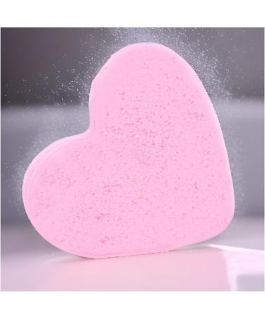 3 Love Heart Bath Bombs - Bubblegum: indulge in a fun and nourishing spa experience - Buy Online on GoSupps.com