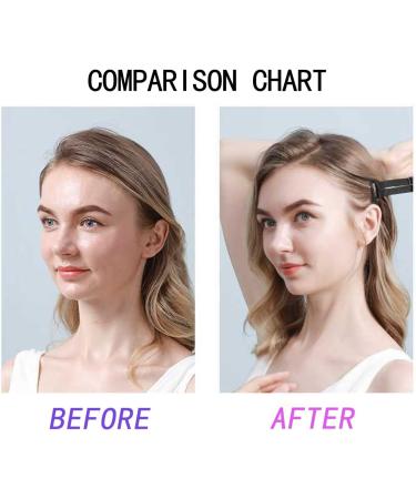 2 Pcs Face Lift Band Reusable Portable Elastic Get Rid Wrinkles Band Adjustable Stretching Strap Face Bands for Face Lift Removing Eye Lines for Women Beauty (Black-A) - Buy Online on GoSupps.com