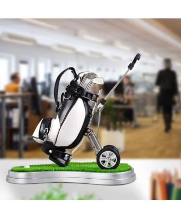 Dual-Purpose Golf Pen Holder Set - 3 Piece Pens, Desktop Decoration & Entertainment Novelty Gift for Men, Fathers Day, Golfer Fans & Coworkers - Buy Online on GoSupps.com