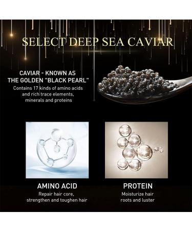 Caviar Hair Mask Repairs Dry & Frizzy Hair 500g Large Capacity Moisturizing Hair Mask - Buy Online on GoSupps.com