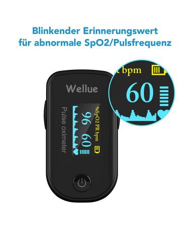Pulsoximeter SP-02: Bluetooth Fingertip Oximeter for Oxygen & Heart Rate Monitoring - Portable Light & App-Compatible - Buy Online on GoSupps.com