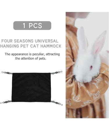 Balacoo 1pc Pet Cat Hammock Soft Breathable Pet Cage Folding Cot Bed Cat Swing Nest Water Proof Sleeping Bag - Buy Online on GoSupps.com