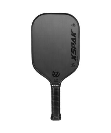 XS XSPAK Carbon Fiber Pickleball Paddle - Tournament Edition - World Champion Surface Technology Options Pickleball Racket - USAPA Polypropylene Honeycomb Paddle with Cushion Comfort Grip