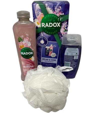 Radox Relax & Soak Set Bath Essentials for Ultimate Relaxation - Buy Online on GoSupps.com