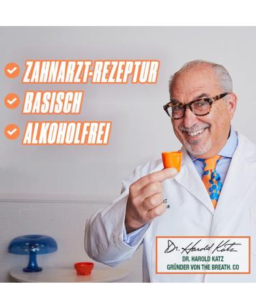 Buy The Breath Co Mouthwash 500ml - 12-Hour Fresh Breath Alcohol-Free Antibacterial Gum Care Mild Mint Aroma - Buy Online on GoSupps.com