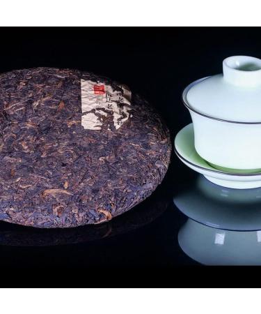 HELLOYOUNG 357g G teau de th Pu-erh m r grandes feuilles biologiques chinois nourriture verte Avec un go t intense suivi d'un arri re-go t sucr de longue dur e - Buy Online on GoSupps.com