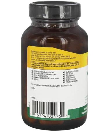 Country Life Target-Mins Magnesium Capsules 300 mg - 120 Veg Caps for Optimal Health & Wellness - Buy Online on GoSupps.com