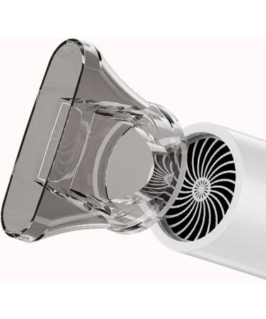 Hair Dryer with Diffuser Powerful Ionic Hair Dryer with Concentrator Quick Dry Lightweight 2 Heat/Speed Settings Less Frizz Shiny and Smooth Hair Black (White) - Buy Online on GoSupps.com
