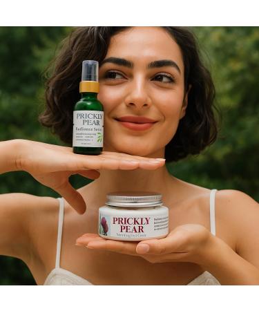 Nature Skin Shop Prickly Pear Body Cream Anti-Aging & Firming Body Butter with Shea Butter for Dry Crepey Skin Vitamin K to Even Tone & Restore Glow - Buy Online on GoSupps.com