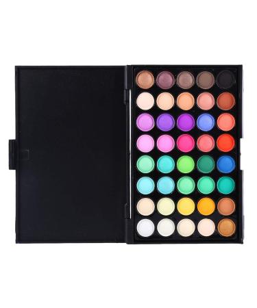 Buy Rainbow Eyeshadow Palette - 40 Pigmented Matte Shades | Waterproof Mineral Eye Shadow - Buy Online on GoSupps.com