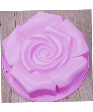 OUNONA 3pcs Rose Cake Mold Large Flower Tart Mini Flan Molds for Baking DIY Silicone Pie Baking Pan Silicone Soap Homemade Soap Molds Simple Mold Silicone Rose Silica Gel Manual Paper Cup 24X24X5CMx3pcs - Buy Online on GoSupps.com