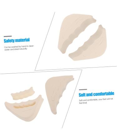 Buy Hemoton 12 Pairs Half Size Padded Toe Plug Shoe Head Pads - Thicken Insoles for High Heels & Boots | Anti-Slip Inserts for Men & Women - International Shipping Available - Buy Online on GoSupps.com