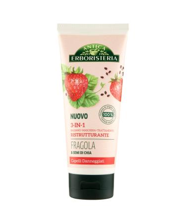 Antica Erboristeria 155591 Balsamo 3 en 1 Fraise et graines de Chia 200 ml
