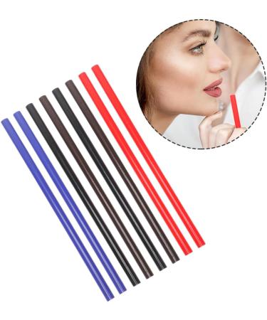 OHPHCALL 8pcs Eyebrow Pencil Eyeliner Liquid Brow Pen Makeup Supplies Matte Lip Liner Eyebrow Pens Wooden - Buy Online on GoSupps.com