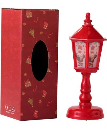 lxuebaix Christmas Wind LED Electronic Candle Light Smokeless Desktop Lamp for Home Garden Yard Decoration New Year Gift Red - Buy Online on GoSupps.com