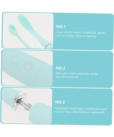 FRCOLOR 3pcs Electric Toothbrush Set - Rechargeable Adult & Kids Toothbrushes with Soft Charging Mode for Gentle Cleaning - Buy Online on GoSupps.com