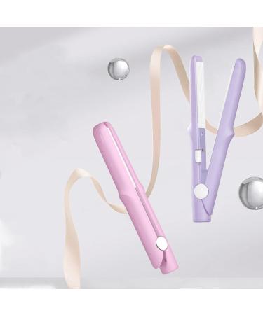 Upgraded 2 In 1 Mini Curling Wand Flat Hair Straightene Mini Dual Purpose Curling Flat Long Lasting Portable Travel Curling Wand For Women Short Hair All Hair Types T3 Single Pass Curler (E One Size) One Size E - Buy Online on GoSupps.com