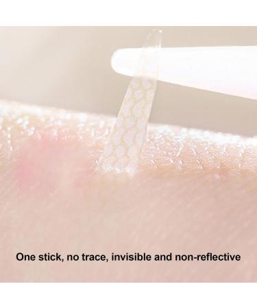 Eyelid Tape for Hooded Eyes Invisible Long-lasting Double Sided Eyelid Tape Invisible - Professional Droopy Eyelid Solution Comfortable Eye Lid Contour Stickers for Natural Look - Buy Online on GoSupps.com