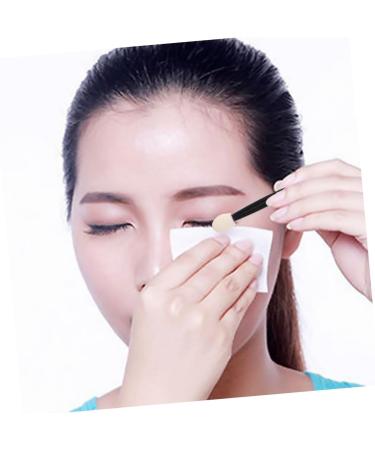 Beatifufu 24pcs Makeup Eyeshadow Brush Eyeshadow Blending Brush Sponge Tip Makeup Smudge Eye Brush 7cm Black - Buy Online on GoSupps.com