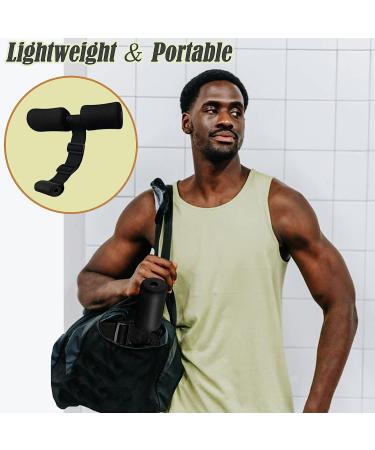 Denlydom Nordic Hamstring Curl Strap: Portable Ab & Leg Exercise Equipment for Fitness Workouts - Adjustable Sit Up Assistant with Door Anchor for Nordic Curls & Spanish Squats - Buy Online on GoSupps.com