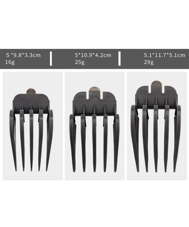 Perfeclan 3 Replacement Guide Combs for Hair Clippers - 32mm 38mm 51mm Attachments for Stylists & Hairdressers - Black - Buy Online on GoSupps.com