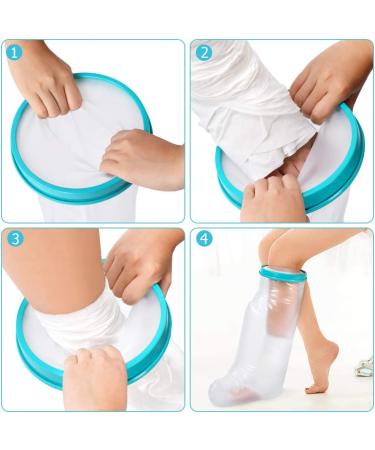 Doact Waterproof Cast Cover for Shower Leg - Adult Reusable Protector, 24 inch - Buy Online on GoSupps.com