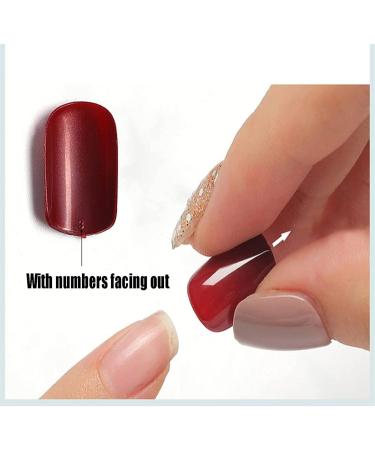 Press-on Nails 24pc Spring New Green White Wavy Lines Detachable Long Ballerina False Nails with Design Wearable False Nails Full Cover Nail Tip - Buy Online on GoSupps.com