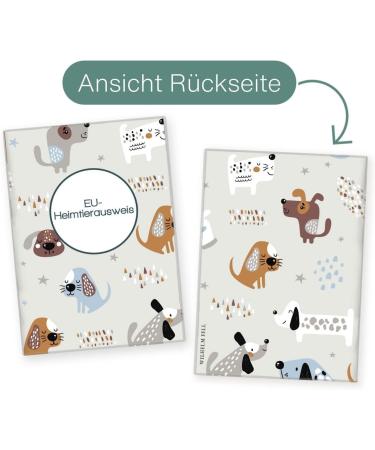 Wilhelm Fell Case for EU Pet ID Card | Personalized Dog Gift | Protective Cover for Pet ID | Perfect for Pet Owners - Buy Online on GoSupps.com