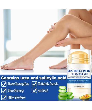 UNCLE 2 pieces moisturizing and anticracking foot cream 60 urea moisturizing and anticracking foot cream foot care cream relieves extreme dryness and cracking of the feet foot cream - Buy Online on GoSupps.com