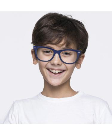 Aroncent 2PCS Anti Blue Light Glasses for Kids - Computer Blue Light Filter for Boys & Girls - Buy Online on GoSupps.com