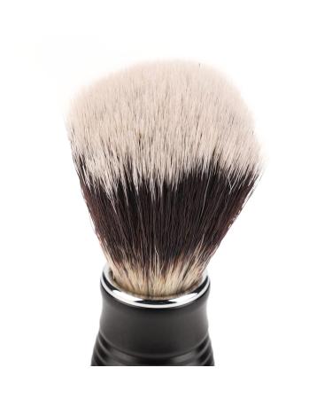 Premium Portable Razor Brush for Wet Shaving | Aluminum Grip | Double Edge Safety Razor & Beard Cleaning Brush for Men - Buy Online on GoSupps.com