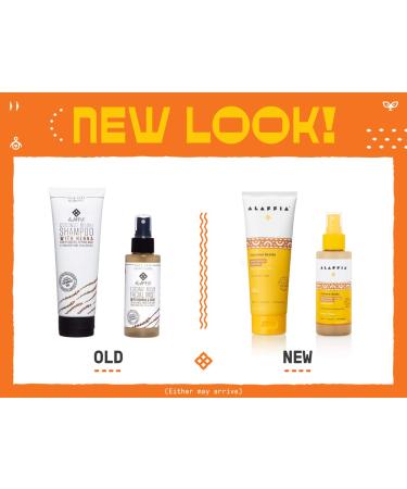 Alaffia Coconut Reishi Facial Cleanser - Detoxifying & Gentle Cleanser for All Skin Types with Shea Butter & Activated Charcoal (3.4 Fl Oz) - Buy Online on GoSupps.com