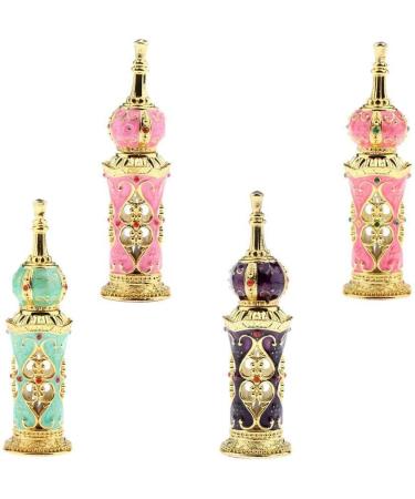 Vintage Heart Pattern Aqua Refillable Perfume Bottle - Exquisite Retro Design | Elegant Gift for Lovers | Sparkling Crystal & Multi-Purpose Use - Buy Online on GoSupps.com