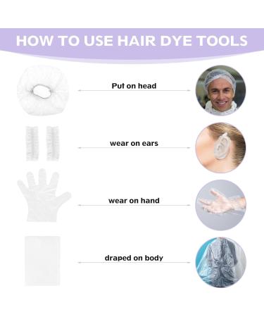 WLLHYF Root Comb Applicator Bottle Brush 6oz - Purple | Hair Dye & Scalp Treatment Styling Tool - Buy Online on GoSupps.com