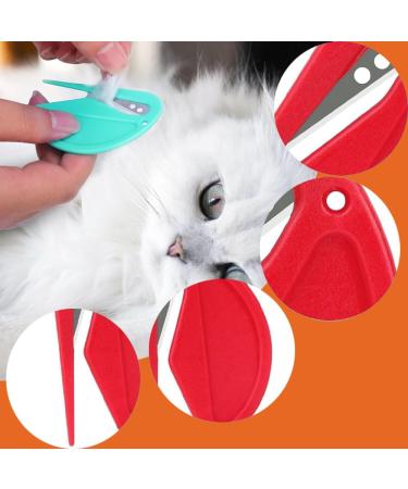 5 Pcs Pet Knotting Comb Letter Opener Wrapping Paper Cutter Sliding for Open Knot Cat & Dogs Dematting Hair Remover Portable Combs Removal Dog Grooming Tool With Stainless Steel Brush Cats Shedding Polychrome - Buy Online on GoSupps.com