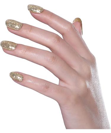 Bluesky Gel Nail Polish Gold Indulgence Mini S12N Gold Long Lasting Chip Resistant 5ml (Requires Drying Under UV LED Lamp) - Buy Online on GoSupps.com