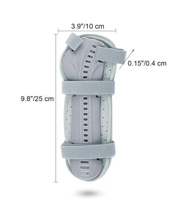 Forearm & Wrist Support Brace Splint - Breathable Carpal Tunnel Immobilizer for Pain Relief Sports Injuries & Sprains (Left - Buy Online on GoSupps.com