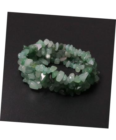 PRETYZOOM 3pcs Crystal Stone Bracelet - Women's Irregular Stretch Layer Bracelet - Buy Online on GoSupps.com
