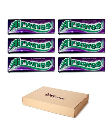 Airwaves 6 Black Currant Flavor Sugarfree Chewing Gum Each 14g Sold By VR Angel - Buy Online on GoSupps.com