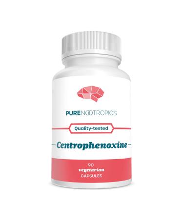 Pure Nootropics Centrophenoxine | 250 mg Capsules | 90 Vegetarian Capsules Value Pack