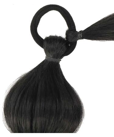 Onemily 30inch Long Bubble Ponytail Extension Afro Puff Ponytail Straight Lantern Braid hair extensions Synthetic Drawstring Hairpieces for Black Women Dark brown - Buy Online on GoSupps.com