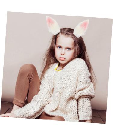 minkissy 2 Pairs Easter Party Hair Accessories Cosplay Bunny Ears Headpiece Rabbit Ear Headdress Alligator Hairpins Hair Clips Bunnies Lolita Hair Accessories Plush Miss Ear Clip Multicolor - Buy Online on GoSupps.com