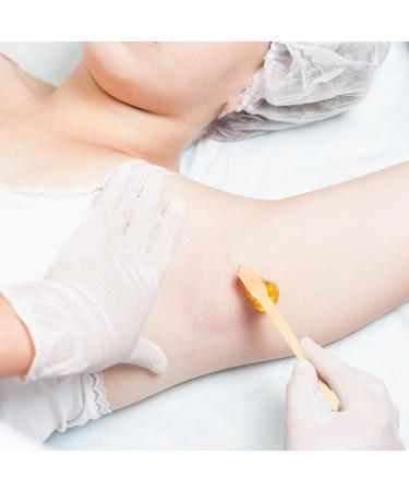 100 Wood Wax Pencils - Salon Quality Eyebrow Wax Chopsticks & Spatulas for Hair Body & Smooth Skin - Buy Online on GoSupps.com