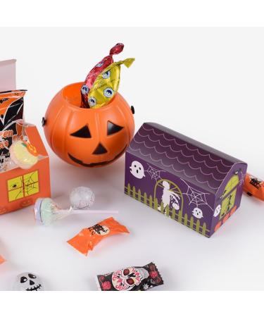 STOBAZA Cookie 10pcs Candy Treat Bags Halloween Sweet Treat Boxes Halloween Candy Bucket Candy Box Accessories - Buy Online on GoSupps.com