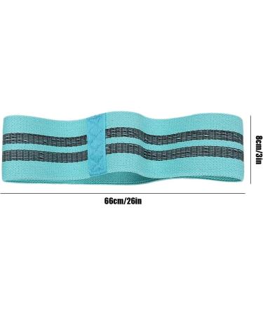 Hip Resistance Band - High Elasticity Workout Bands for Glutes | Ideal for Women & Girls | Perfect for Gym Camping & Dorm - Light Blue - Buy Online on GoSupps.com