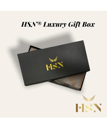 HSN 100% Mulberry Silk Eye Mask for Sleep with Mulberry Silk Scrunchie Eye Mask Natural Silk Eye Mask Smooth & Comfortable Eye mask Birthday Gift Luxury Gift Box Set (Black) - Buy Online on GoSupps.com