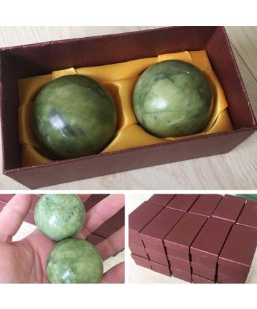 Shop Jade Massage Balls - 2pcs Hand Massager for Stress Relief & Health | Baoding Exercise Roller - Buy Online on GoSupps.com