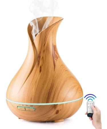 Apore Aroma Diffuser 550ml - Essential Oil Humidifier with Remote Control for Aromatherapy Adjustable Fog 7 Colors | International Shipping - Buy Online on GoSupps.com
